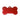 Stainless steel Dog Tags ruby-red L-large(20 pieces)