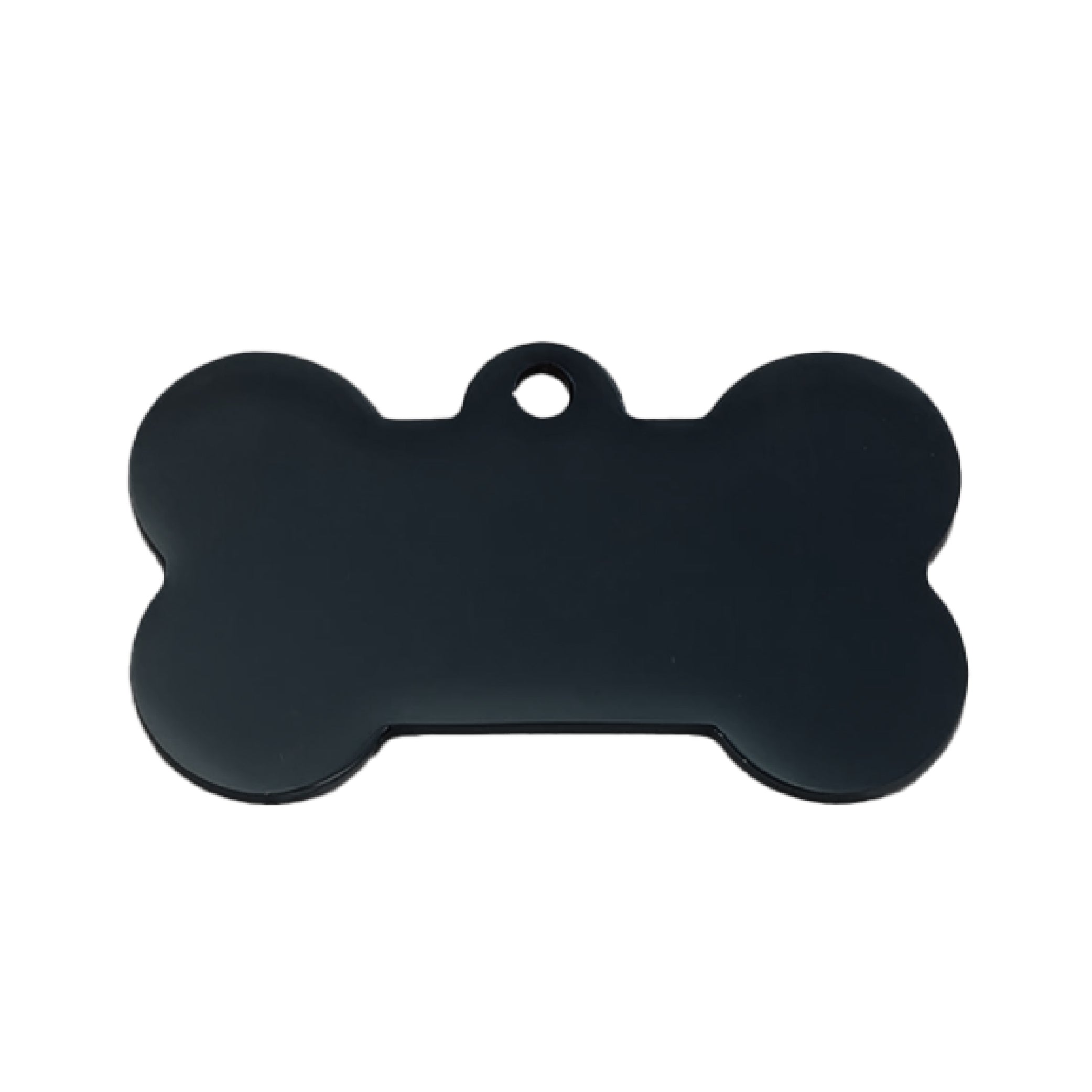 Stainless steel Dog Tags black L-large(20 pieces)