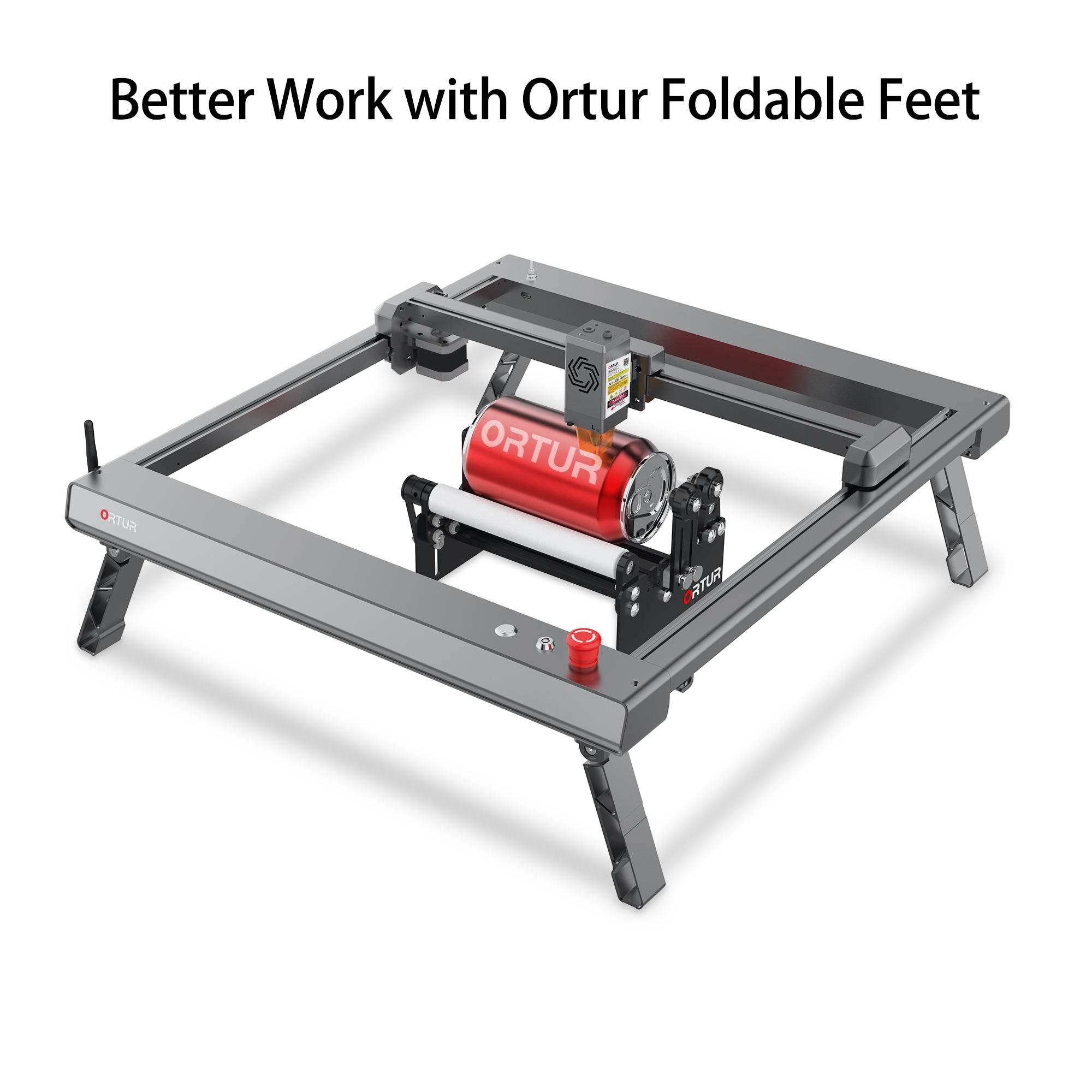 Ortur Foldable Feet for Laser Master 3 Series (FFT1.0) - ORTUR