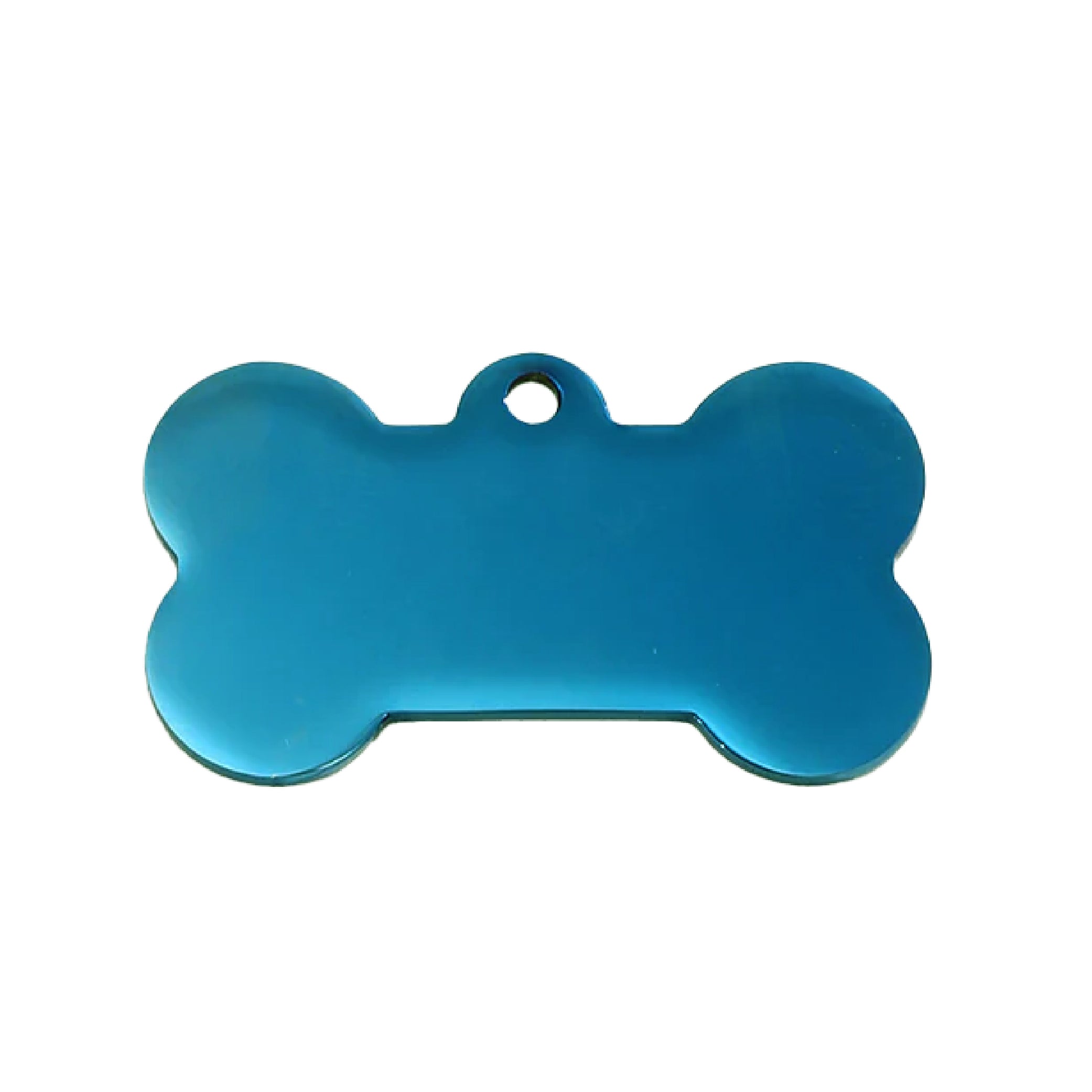 Stainless steel Dog Tags sky-blue L-large(20 pieces)
