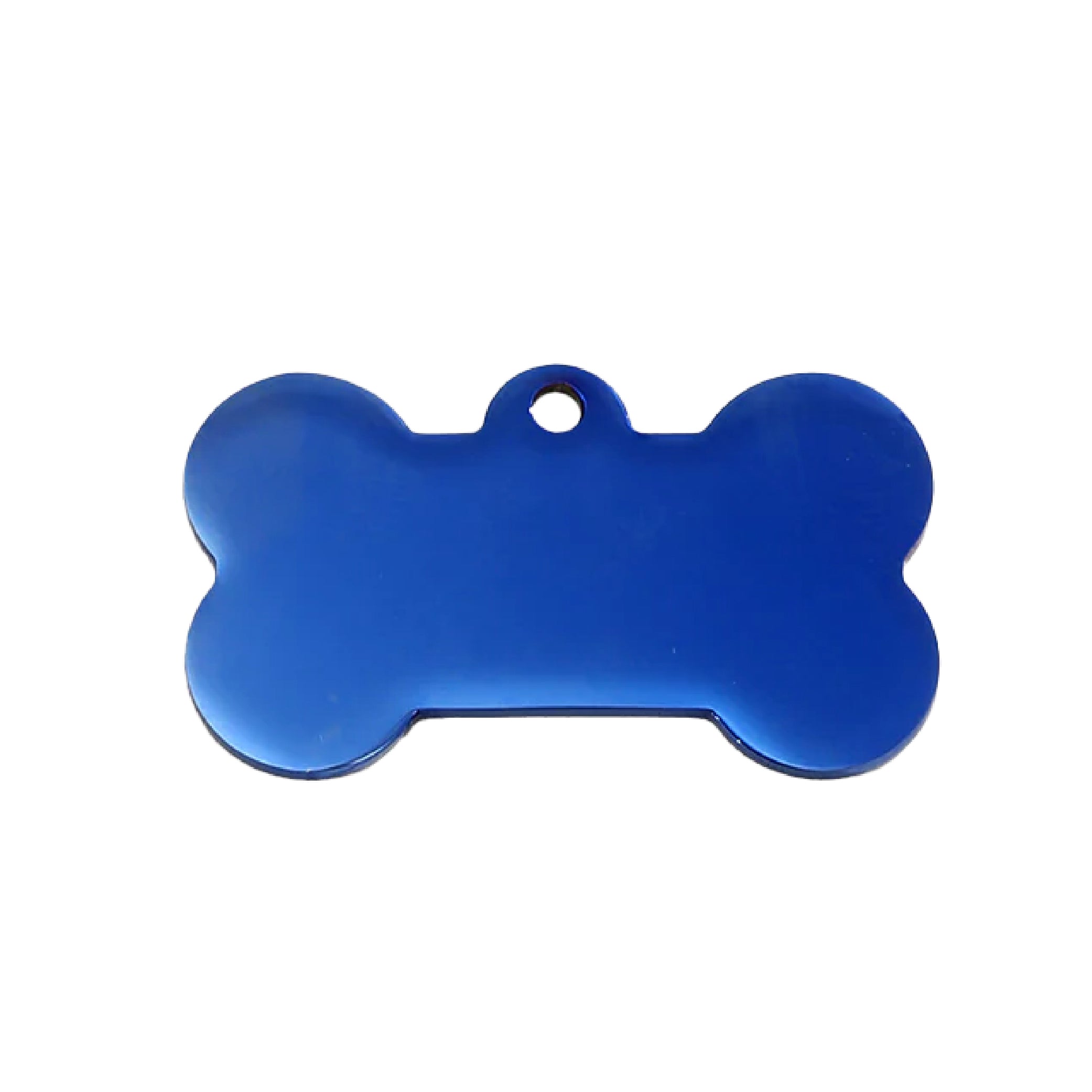 Stainless steel Dog Tags sapphire-blue L-large(20 pieces)