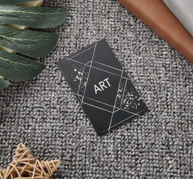 Black Aluminum Business Cards (100Pieces)