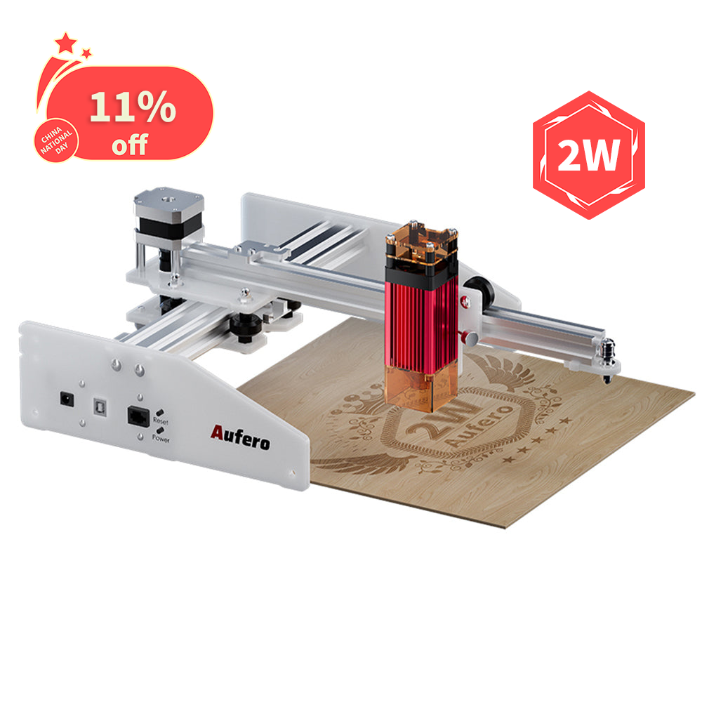 Aufero AL1 Laser Engraving Machine 180x180mm Engraving Area