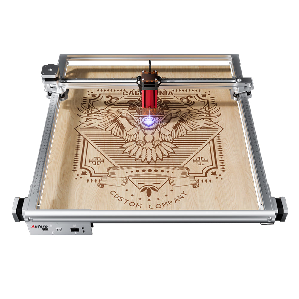 Aufero AL2 Laser Engraver Machine 5W/10W Output for DIY Laser Cutter Engraving Machine Engarved Laser for Wood Metal Aluminum Glass Leather 10000mW