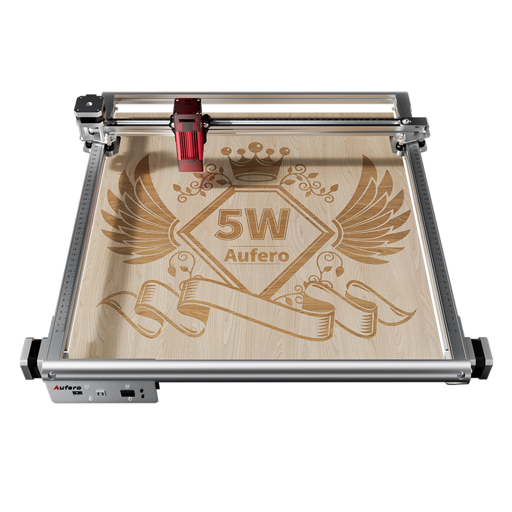Aufero AL2 Laser Engraver Machine 5W/10W Output for DIY Laser Cutter Engraving Machine Engarved Laser for Wood Metal Aluminum Glass Leather 10000mW