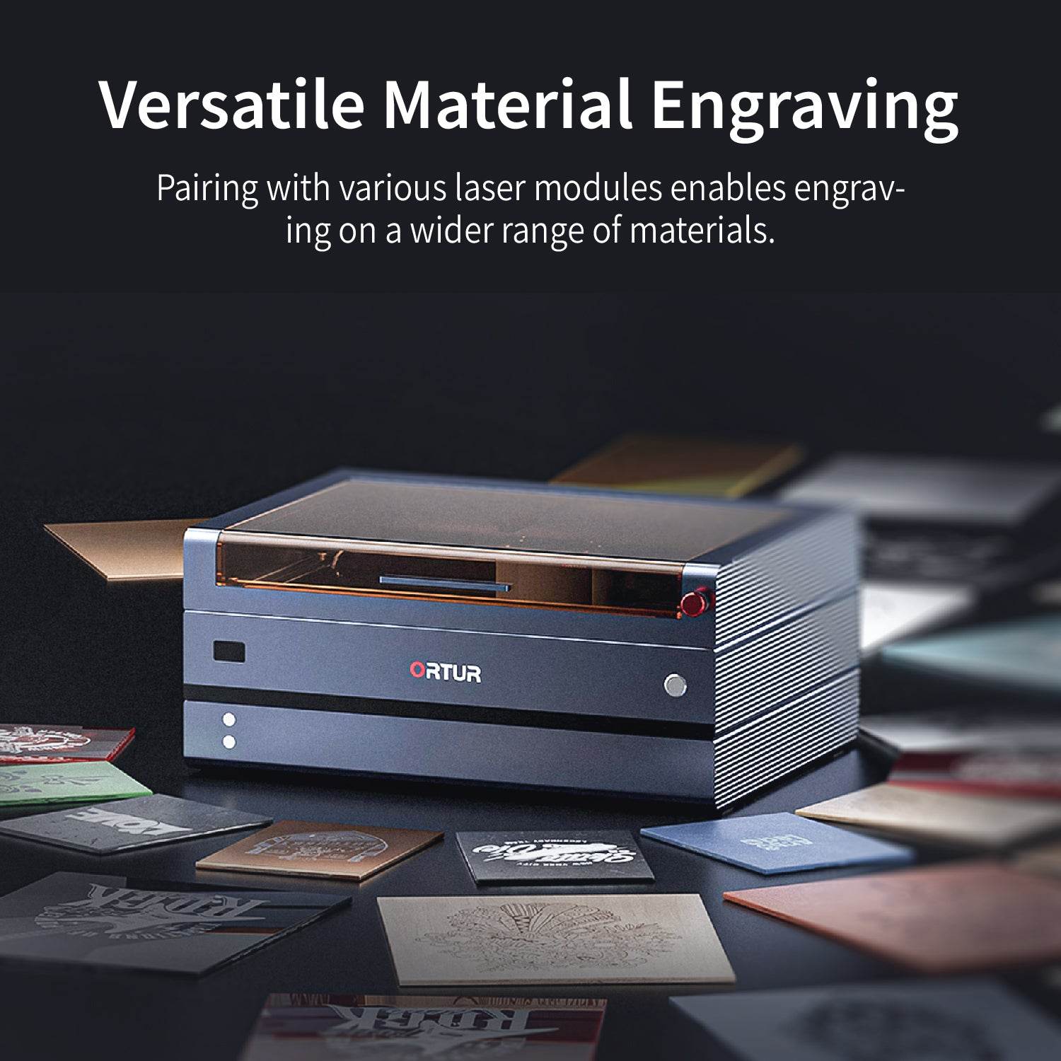 Ortur H20: Ultimate 40W Laser Engraving & Cutting Master，10W/20W/40W Cutting & Infrared 2W for Metal Engraving - ORTUR