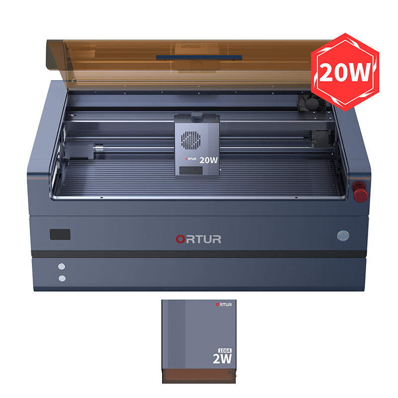 Ortur H20: Ultimate 40W Laser Engraving & Cutting Master，10W/20W/40W Cutting & Infrared 2W for Metal Engraving