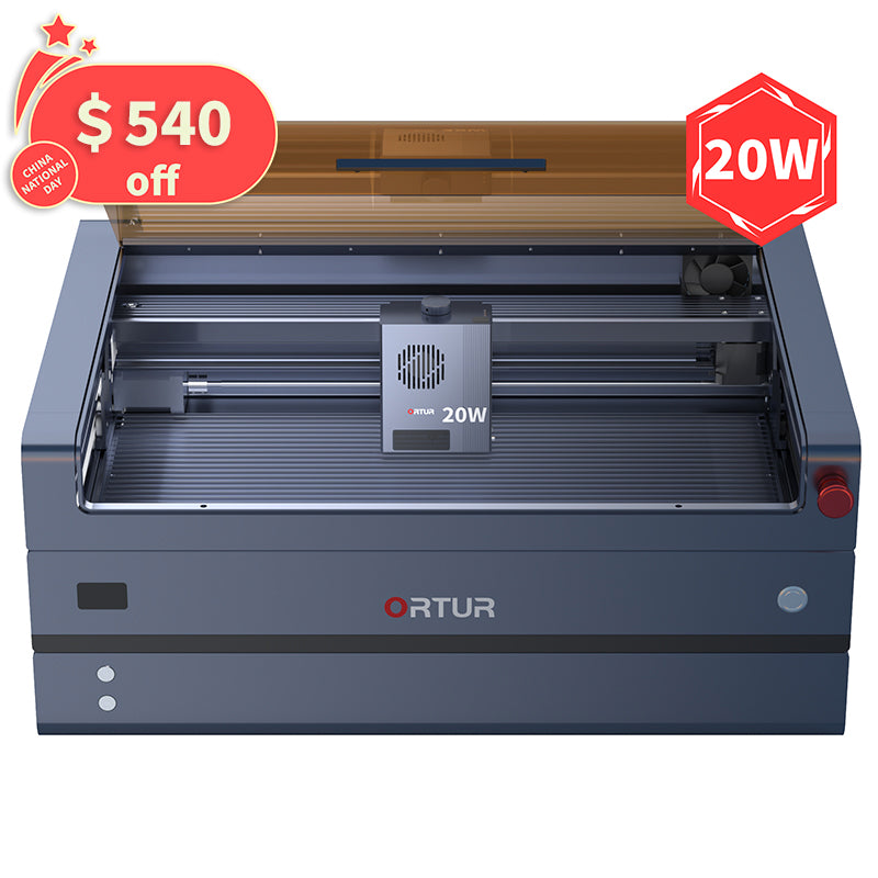Ortur H20: Ultimate 40W Laser Engraving & Cutting Master，10W/20W/40W Cutting & Infrared 2W for Metal Engraving