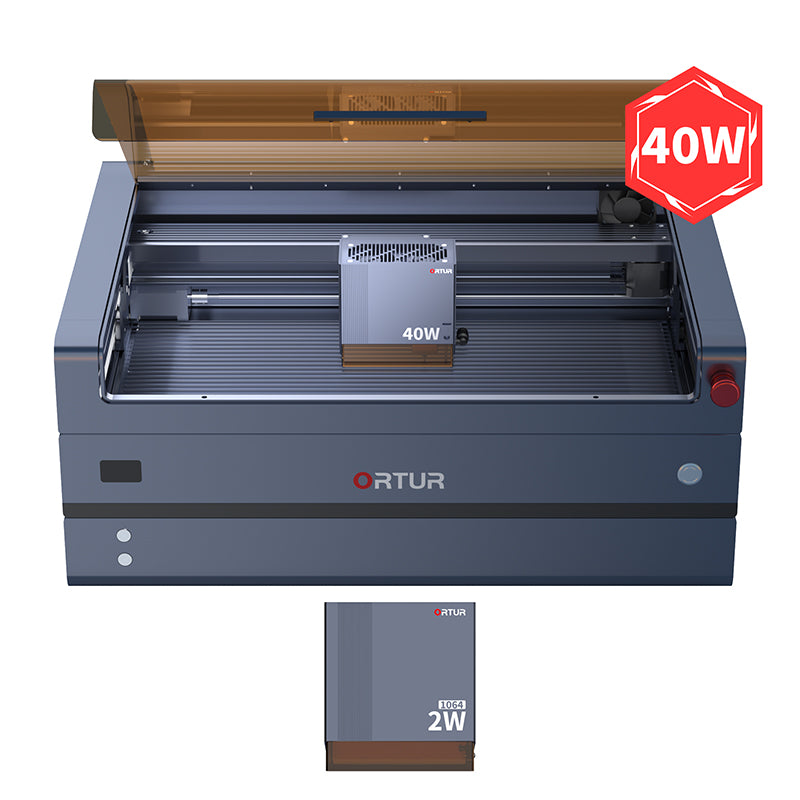 Ortur H20: Ultimate 40W Laser Engraving & Cutting Master，10W/20W/40W Cutting & Infrared 2W for Metal Engraving