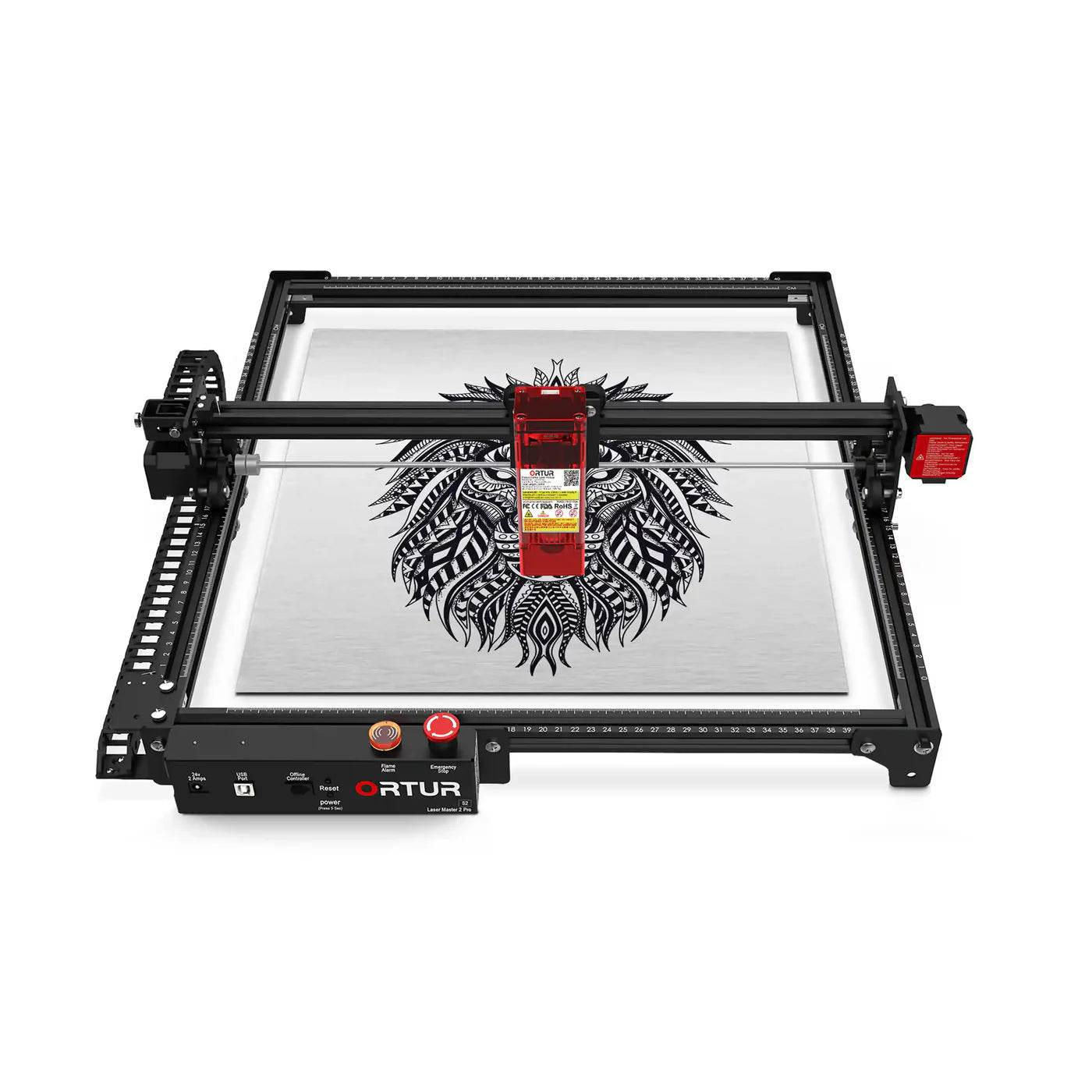 Ortur LMPS2 Laser Engraving & Cutting Machine 15,000mm/min (10W/5W) - ORTUR