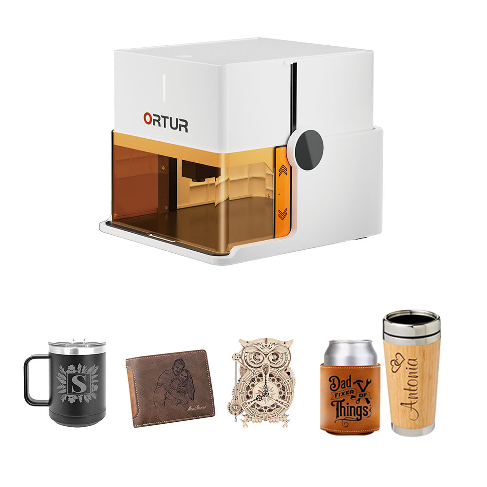ORTUR R1 Portable Laser Engraver - Compact, Easy to Carry for DIY Projects, Home & Beginners