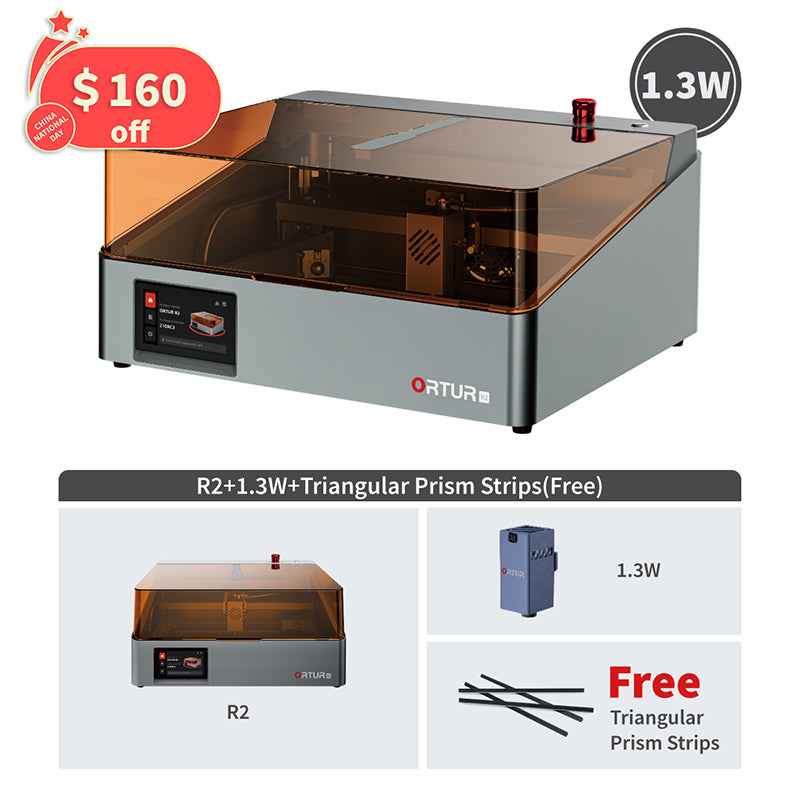 ORTUR R2 Smart Laser Engraver | As Simple as Your First Smartphone (One-Tap Control)