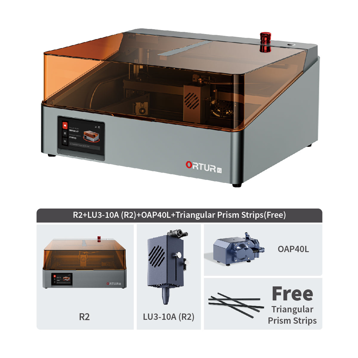 ORTUR R2 Smart Laser Engraver | As Simple as Your First Smartphone (One-Tap Control)