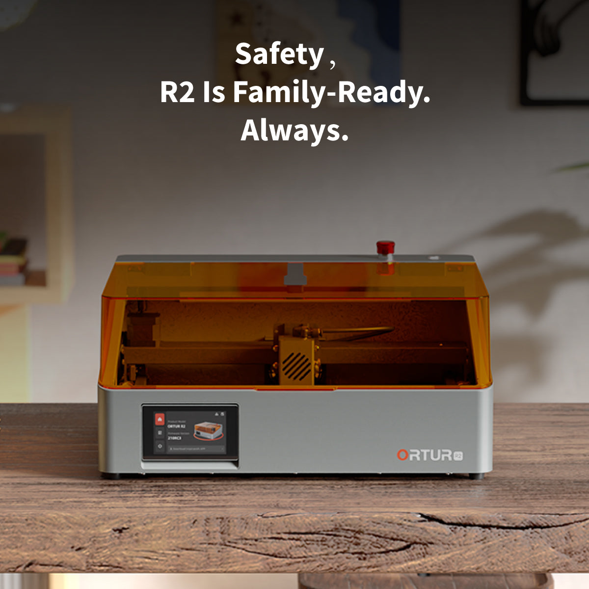 ORTUR R2 Smart Laser Engraver | As Simple as Your First Smartphone (One-Tap Control)