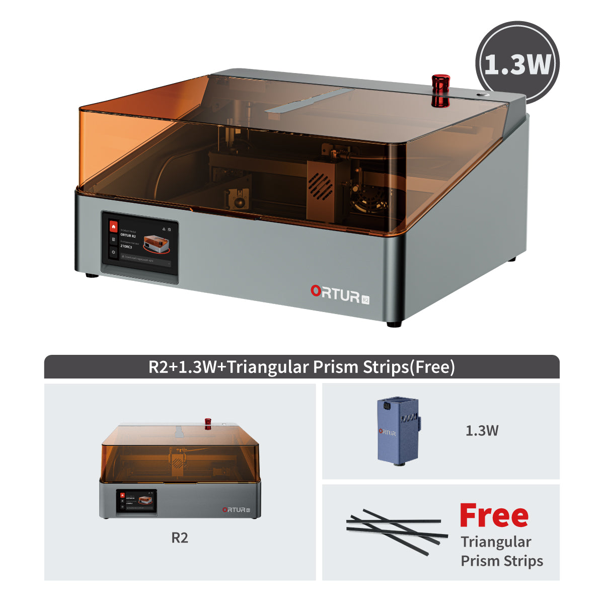 ORTUR R2 Smart Laser Engraver | As Simple as Your First Smartphone (One-Tap Control)