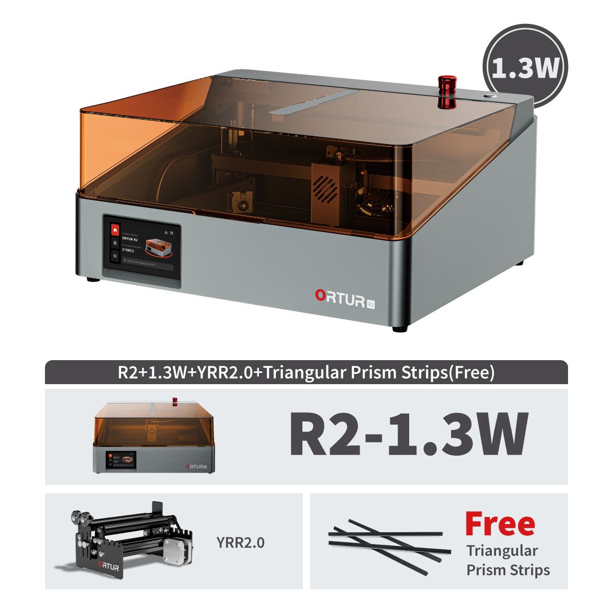 ORTUR R2 Smart Laser Engraver | As Simple as Your First Smartphone (One-Tap Control)