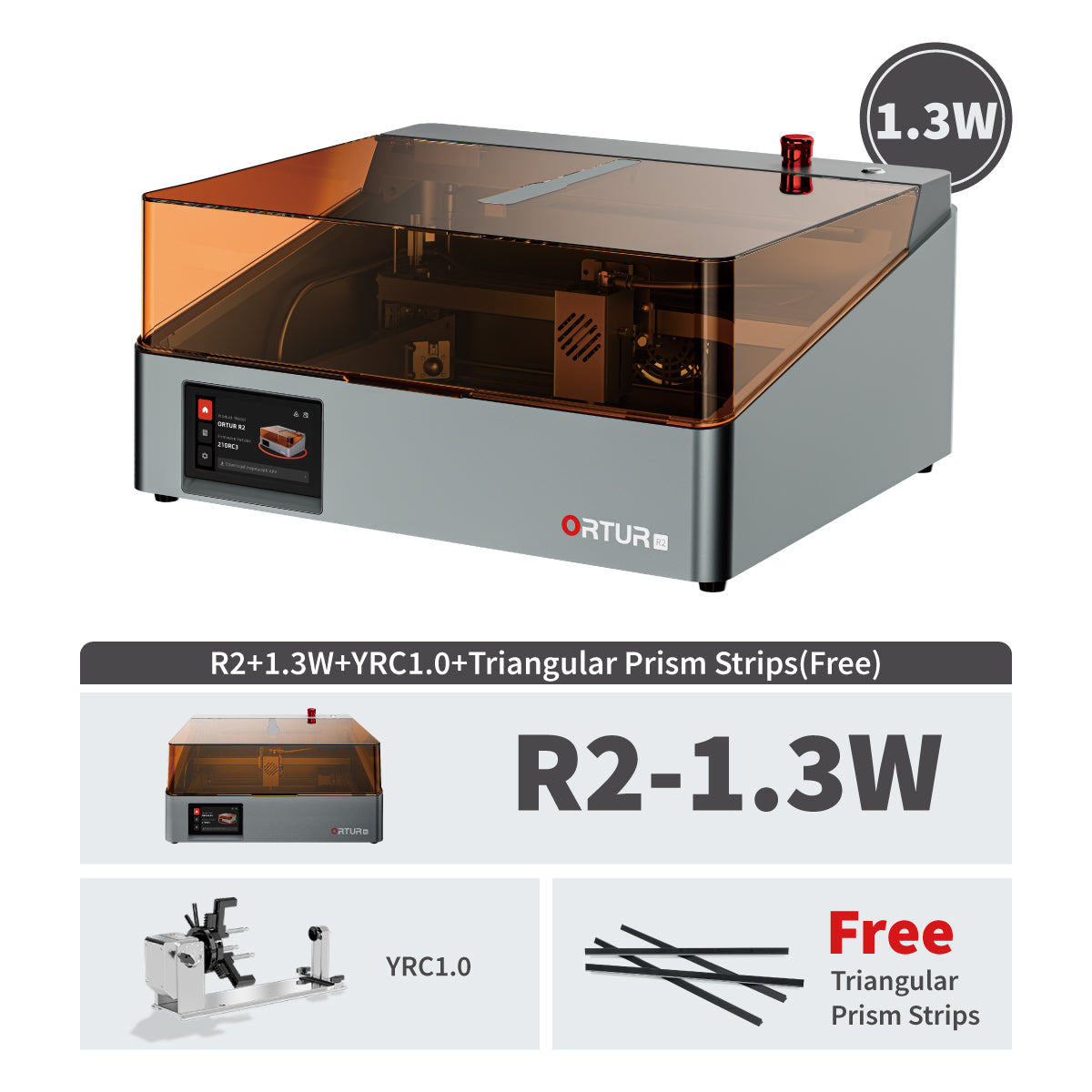 ORTUR R2 Smart Laser Engraver | As Simple as Your First Smartphone (One-Tap Control)