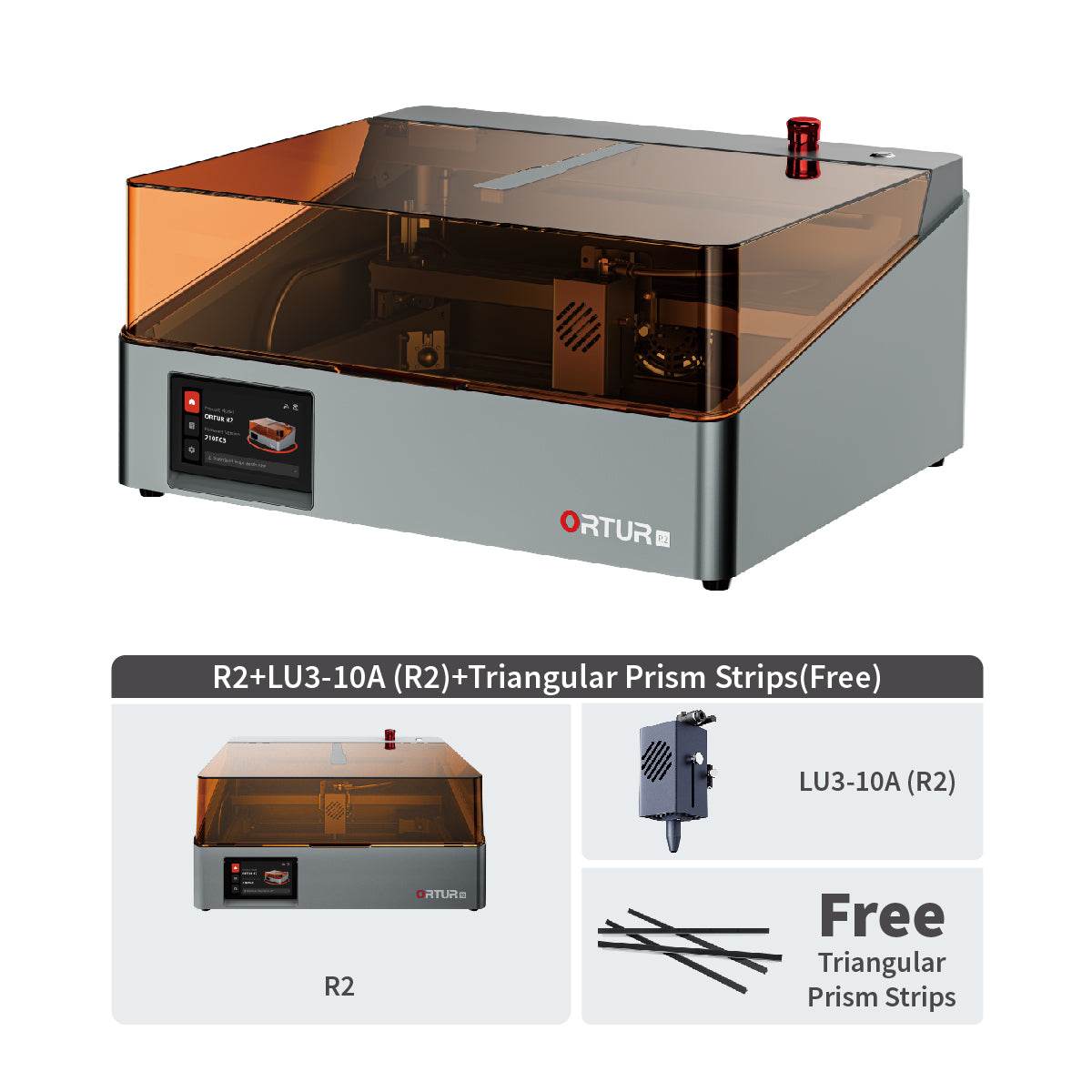 ORTUR R2 Smart Laser Engraver | As Simple as Your First Smartphone (One-Tap Control) - ORTUR